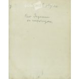 Scene from the film „The Denial” (1925). From the Zagreb film archive. (2793079)