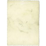 Unknown young girl from the 1940s. The artist of the picture is unknown. Original black and white paper (2793110)