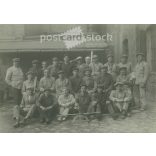1936 - Workers in a joinery workshop, large group photo. The identity of the people in the picture is unknown. The photo was taken by the Takács photo studio. Original paper photo, mounted on cardboard (2793118)