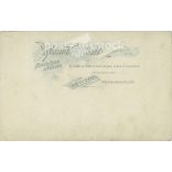 An attractive studio photo of Mistress Serena. The picture was taken in the Brenner brothers’ studio. Old photo / Cabinet photo / Hardback photo (2793181)