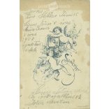 The photograph was taken in August 1908 by István Szűcs, in the name of God, presumably of his own family. Original cabinet photo / hard back photo / business card, CDV photo (2793217)