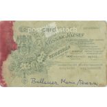 Mária Ballaner and Terézia, young sisters. Work of József Kossak’s photo studio, Timisoara. Original cabinet photo / hard back photo / water card, CDV photo (2793221)