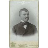 Photo by Mai and Company, Budapest. The person in the picture is unknown. Original cabinet photo / hard back photo / water card, CDV photo (2793258)