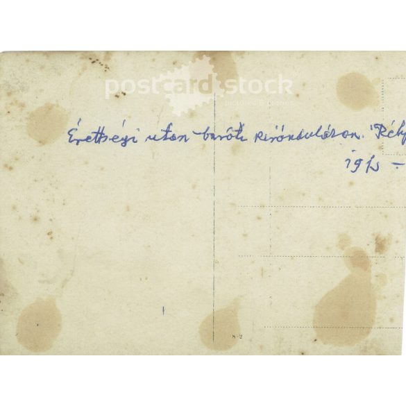 1915 - On a trip with friends after graduation. Original on paper. Photo sheet, postcard. (2793288)