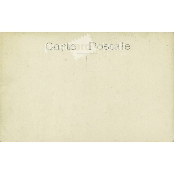 Group photo of French soldiers from the First World War. Original on paper. Black and white photo sheet, postcard. (2793296)