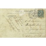 5th Hussars Regiment Barracks, Nancy. Original paper photo. Black and white photo sheet, postcard. (2793307)