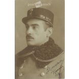 1917 - Studio portrait of a young officer. With the caption „With much love, Karcsi”. Photo sheet, postcard. (2793391)