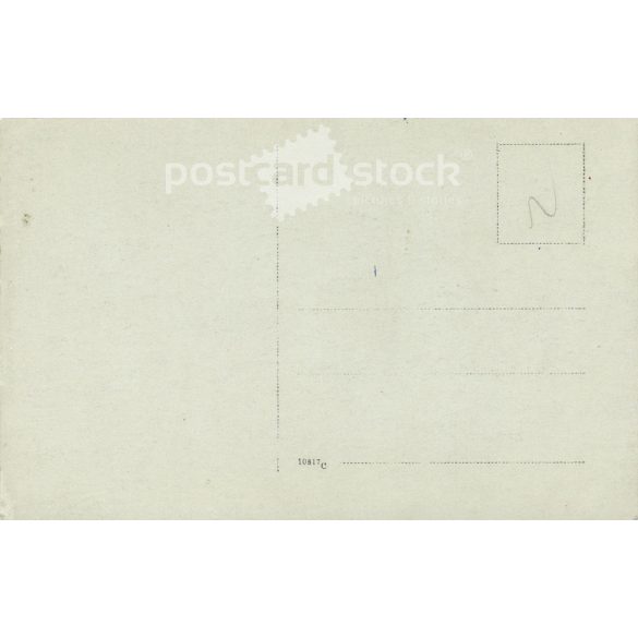 1917 - Studio portrait of a young officer. With the caption „With much love, Karcsi”. Photo sheet, postcard. (2793391)