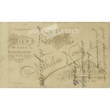 1893 - Vienna. Studio photograph of a middle-aged, unknown officer. The picture was taken in the photographic studio of Wilhelm Neuss. Old photo / Cabinet photo / Hardback photo (2793401)