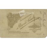 1898 - Photo taken in the studio of Károly Divald, Eperjes. The person in the photo is unknown. Original  Cabinet card / CDV photo / hardback photo. (2793419)