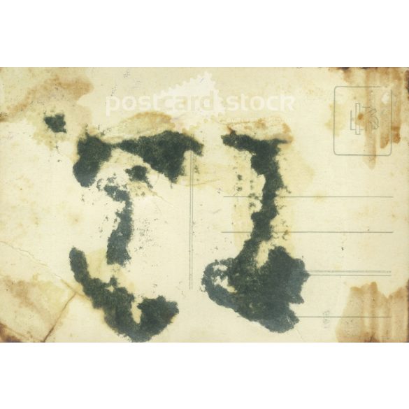 Garden drinking. Group photo of men outdoors. The people in the photo and the photographer are unknown. Original photo. Black and white photo card, postcard. (2793420)