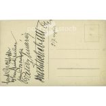 1917 - summer. Tennis club. The photo was signed by all of them. The photographer is unknown. Original photo. Black and white photo, postcard. (2793425)