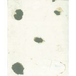 Young artistic couple in balance and harmony with each other. The people in the picture and the creator of the picture are unknown. Black and white photo, original paper print. (2793431)