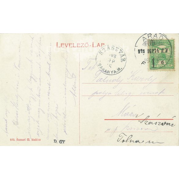 1908 - The theatre building of Arad and the National Museum of the War of Independence Monuments. (2793445)