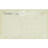 1909 - The three-metre grey stone memorial column of the martyrs of Arad, the so-called place of the slain, rises on a modest mound. Black and white photographic sheet, old postcard. (2793454)