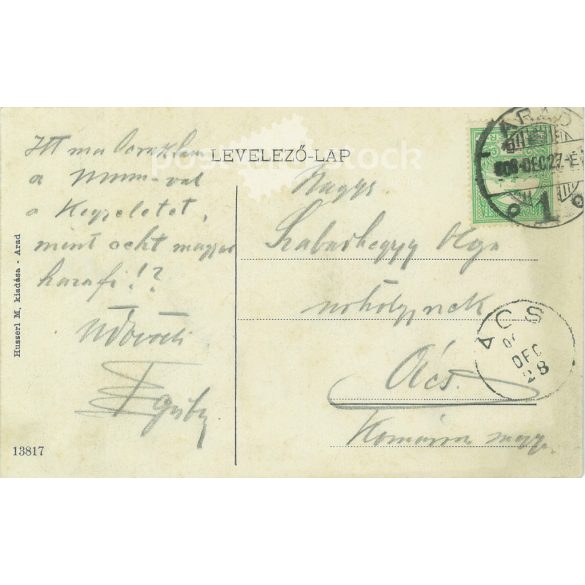 1908 - Arad. Monument to the place of the defeat. Coloured photo sheet, postcard. (2793455)