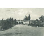 1918 - The inner gate of Arad Castle. Black and white photo sheet, old postcard. (2793461)