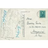 1933 - Károly Leiningen-Westerburg was so loved by the men of the 19th Regiment that he was rescued from Austrian captivity at the cost of his life in the Battle of Cibakháza on 24 February 1849. Black and white lithographed old postcard (2793467).