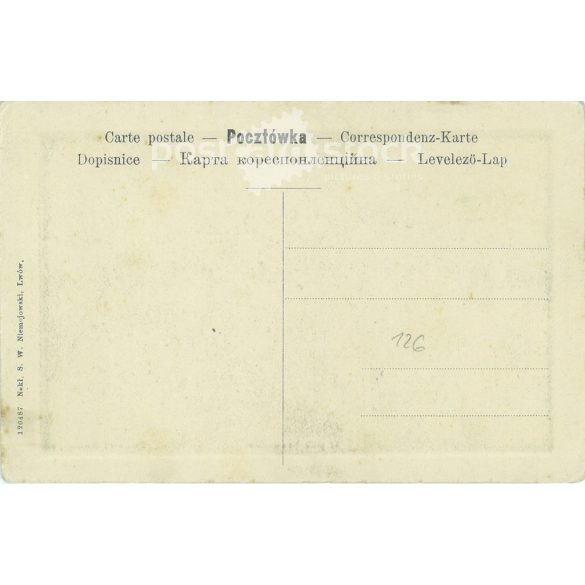 1902 - The Taking of Sibiu 11 March 1849 Bem - Petőfi Panorama detail. Polish postcard. (2793488)