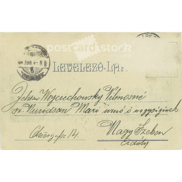 1898 - Fight for the bridge. Battle of Sibiu. Bem - Petőfi Panorama detail. Polish postcard. (2793489)