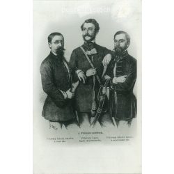 1930s. The Földváry brothers. Old postcard. (2793496)
