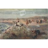 1910 - Sándor Petőfi, at the entrance of Sibiu. Detail from the Bem and Petőfi panorama. (2793502)