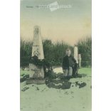 1914 - Isaszeg. Defence graves. Exclusive edition by Géza Haas. Coloured photographic sheet, postcard. (2793507)