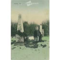   1914 - Isaszeg. Defence graves. Exclusive edition by Géza Haas. Coloured photographic sheet, postcard. (2793507)