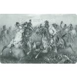 1905 - Battle of Oszőnyi. Before Komárom. Old postcard. (2793514)