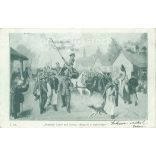 1899 - "Lajos Kossuth said that his regiment was out of stock" Kossuth's recruiting tour. Old postcard (2793543)