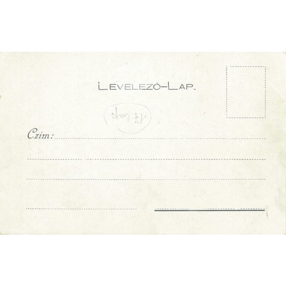 1899 - Lajos Kossuth in 1849. Photographic sheet with Sépia effect. Published by Divald. Old postcard. (2793546)