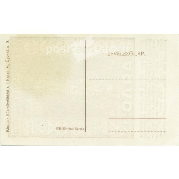 1920s. Land consecrated with our blood. Arad! Old postcard, lithographed in one colour (2793550)