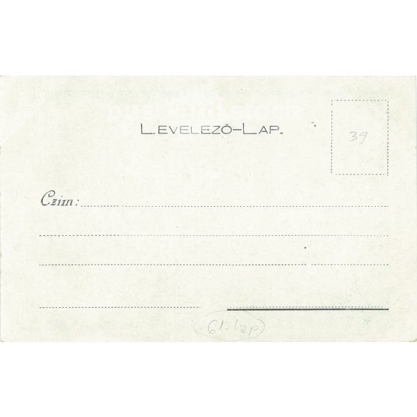 1899 - Hentzi is shot dead. Old postcard (2793558)