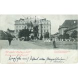 1900 - Budapest. Ministry of Defence. Black and white photographic sheet, old postcard. (2793562)