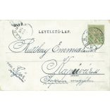 1902 - The feat of Julia Bányai on the road to Fenes in June 1849. Old postcard (2793566)