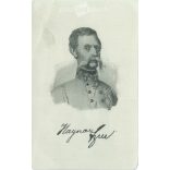 1930s. Haynau, Baron Julius von Haynau (1786-1853) Imperial Field Marshal, commander-in-chief of the Austrian army in Hungary during the Summer Campaign. Old postcard (2793574).