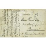 1916 - Clear. Weltos castle overlooking the vineyard. Black and white photo sheet, old postcard. (2793583)