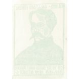 Exlibris - Ferenc Galambos. Grf. Vécsei Károly Honvéd General (1807. Arad 6 October 1849. woodcut (2793592)
