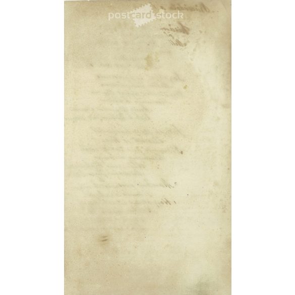 1850s. Farewell to the Hungarian exile in exile. A page from a memorial book, poem by an unknown poet (2793597)