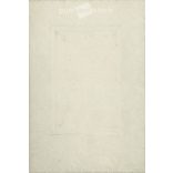 Early 1920s. Young woman in white, with a bow. The picture was taken in the photo studio of Károly Haberfeld. Black and white, laminated old photo, original paper image. (2793608)