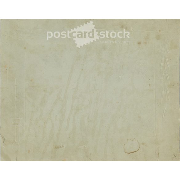 Early 1900s. Old family photo, studio shot. The people in the photo and the photographer are unknown. Black and white, large, laminated old photo, original paper image. (2793609)