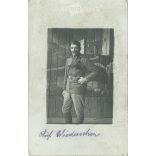 1917 - Military photo. With K.u.K. stamp. The person and the creator of the photo are unknown. Original old photo. Black and white photo sheet, old postcard. (2793613)