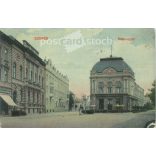 1912 - Szeged. Kass-vigadó. Original paper image. Colored photo, old postcard. (2793625)