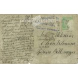 1909 - Group photo of soldiers, Gyöngyös. The people in the photo and the photographer are unknown. Original old photo. Black and white photo, old postcard. (2793627)