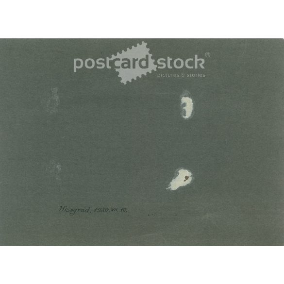 1920 - Visegrád. Cheerful moments. The people in the picture and the photographer are unknown. Old photo. Black and white photo, original paper photo. (2793631)