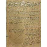 1968 - Young woman in white, studio shot. The person in the photo and the photographer are unknown. Original old photo. Black and white, laminated photo, original paper image. (2793645)