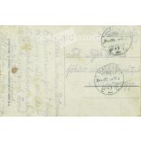 1914 - Hatvan, railway station. The people in the picture and the photographer are unknown. Original old photo. Black and white photo, old postcard. (2793653)