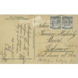 Hortobágy’s biography. Edition of the tax collector and his son. Original old photo. Colored photo sheet, old postcard. (2793660)