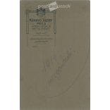 1914 - Studio photo of a young officer during mobilization. The photo was taken in the photo studio of József Könnyu in Pécs. Old photo. Original  Cabinet card / CDV photo / hardback photo. (2793664)