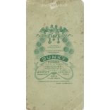 Circa 1900 - Full-length studio photo of a young man. The photo was taken in the Dunky Brothers’ photo studio in Cluj-Napoca. Old photo. Original cabinet photo / hardback photo / business card, CDV photo. (2793762)